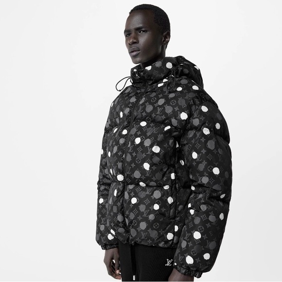 Yayoi Kusama Other - LOUIS VUITTON x YAYOI KUSAMA Monogram Black White Polka Dots Puffer Down Jacket